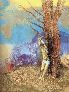 Odilon Redon Saint Sebastian oil